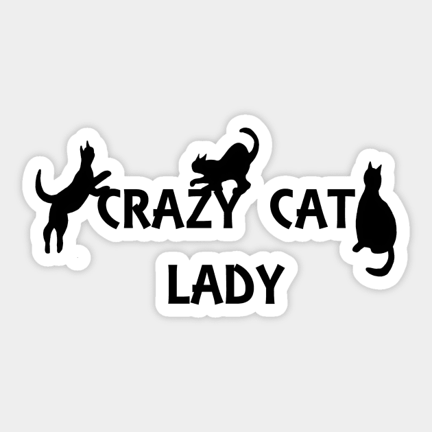 Crazy Cat Lady Sticker by imphavok